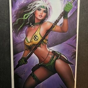 Marvel Rogue Savage Lands X-Men Virgin Variant Covers.